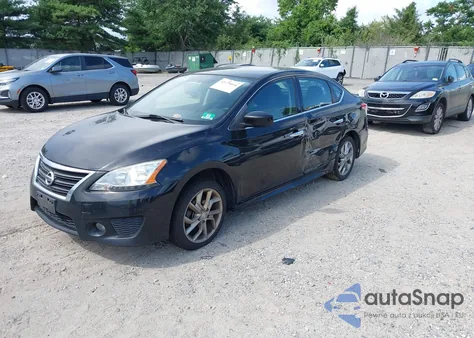 2014 Nissan Sentra Sr z USA, uszkodzony, nr VIN 3N1AB7AP8EY313123